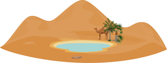 image of camel with tree.
